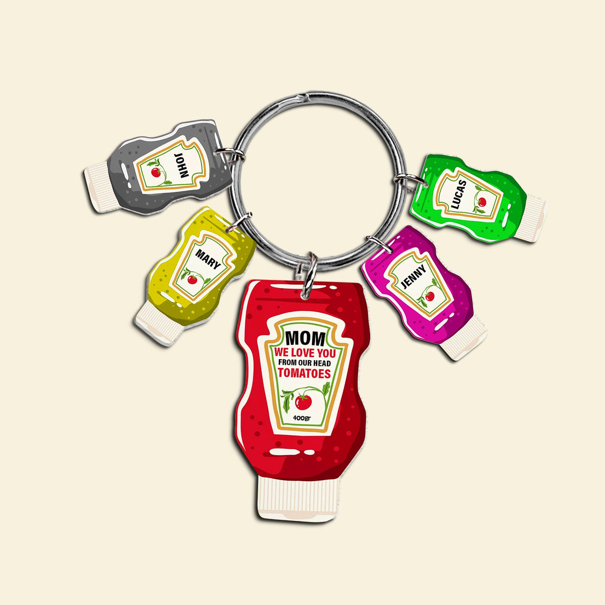 Personalized Gifts For Mom Keychain 03natn260325-Homacus