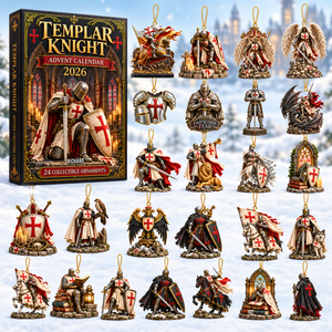 Sacred Templar Knight Advent Calendar Blind Box - Personalized Christmas Gifts 01qhqn241026-Homacus