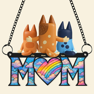 Dog Mom Suncatcher Ornament Gifts For Mom 03NADT180425-Homacus