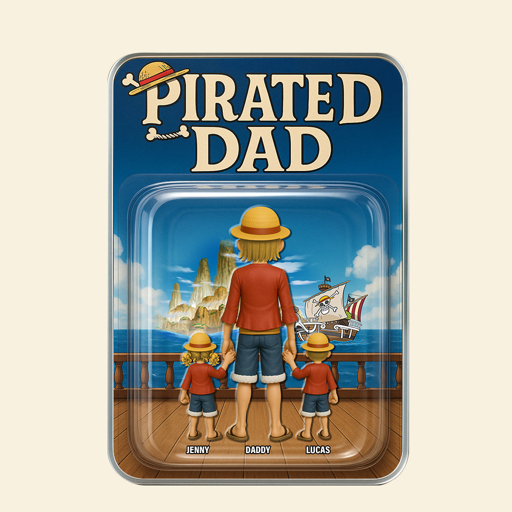 Pirated Dad Plaque Personalized Gifts For Dad 01katn290425-Homacus