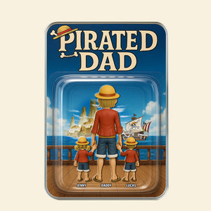 Pirated Dad Plaque Personalized Gifts For Dad 01katn290425-Homacus