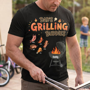 Fun Diving Into Dad Grill Shirt - Personalized Gifts For Grilling Dads 02QHTN270526-Homacus