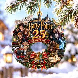 25 Years of Enchanted Memories Ornament -Personalized Gift For Fantasy Lovers 05OHQN230926