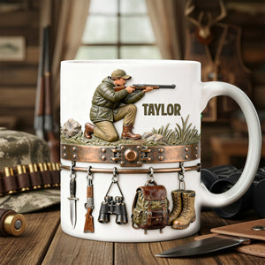 Hunter Coffee Mug - Personalized Gifts For Hunters 07tolu201225-Homacus