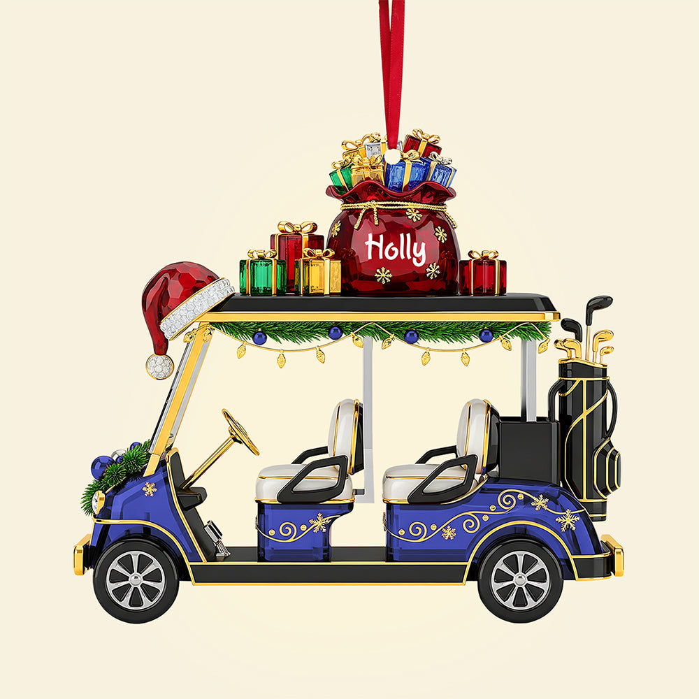 Golf Cart Ornament - Personalized Gifts For Golf Lovers 01ohta180825-Homacus