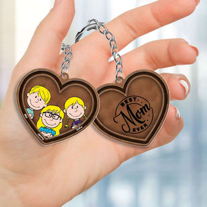 Personalized Gifts For Mom Keychain Best Mom Ever 01OHMH170125HH-Homacus