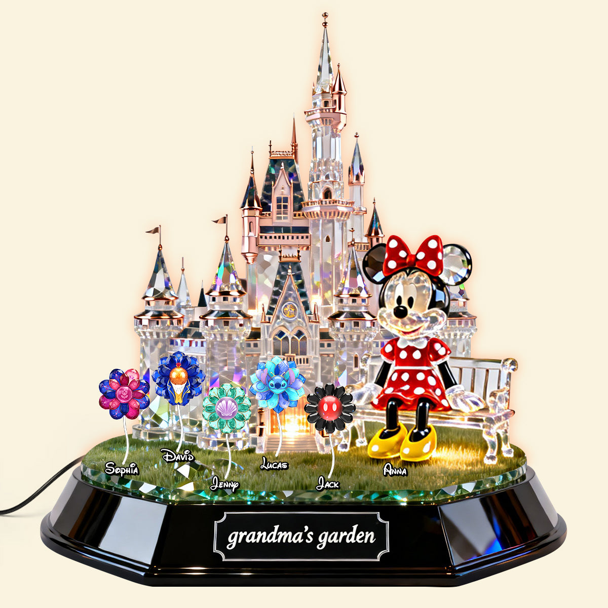 Grandma’s Garden Flower Light Box – Personalized Gifts For Grandma 02ohtn270226-Homacus