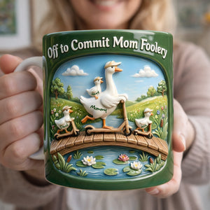 Cool Goose Mom Coffee Mug - Personalized Gifts For Moms 02qhlu040326-Homacus