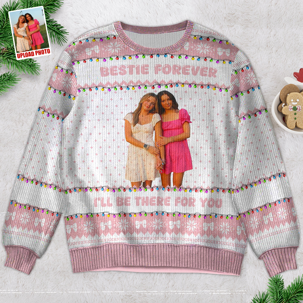 Custom Photo Gifts For Bestie Christmas Ugly Sweater 01PGDT301024-Homacus