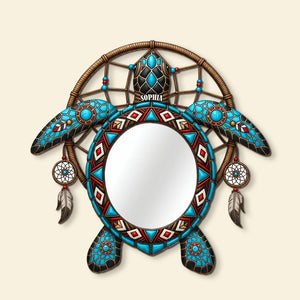 Sea Turtle Personalized Holiday Gifts For Native Mirror 04natn290725-Homacus