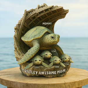 Personalized Gifts For Mom Acrylic Plaque, Turtley Awesome Mother 03tgpu050425-Homacus