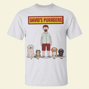 Dog And Cat Dad Shirt Personalized Gifts For Pet Lovers 05qhtn010425hg-Homacus