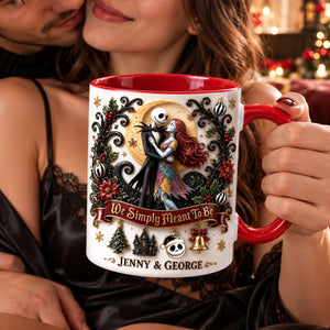 Simply Christmas Couple Coffee Mug - Personalized Gifts For Couple 02PALU191026-Homacus