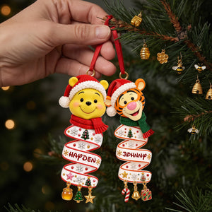 Cute Christmas Ornament With Name - Personalized Gifts For Christmas 07tylu071026-Homacus
