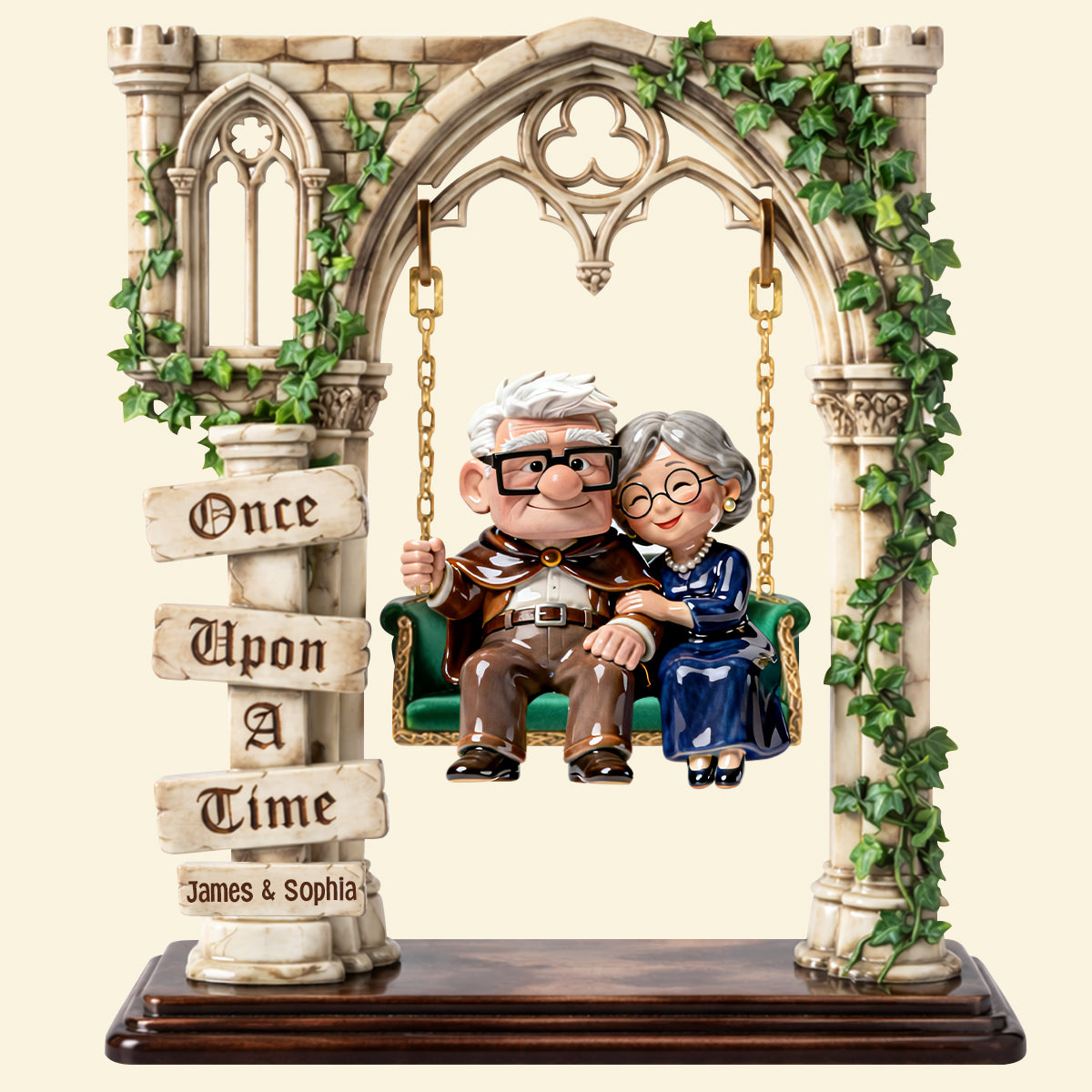 Forever Couple Acrylic Plaque - Personalized Gifts For Couple 05OHTN040226-Homacus