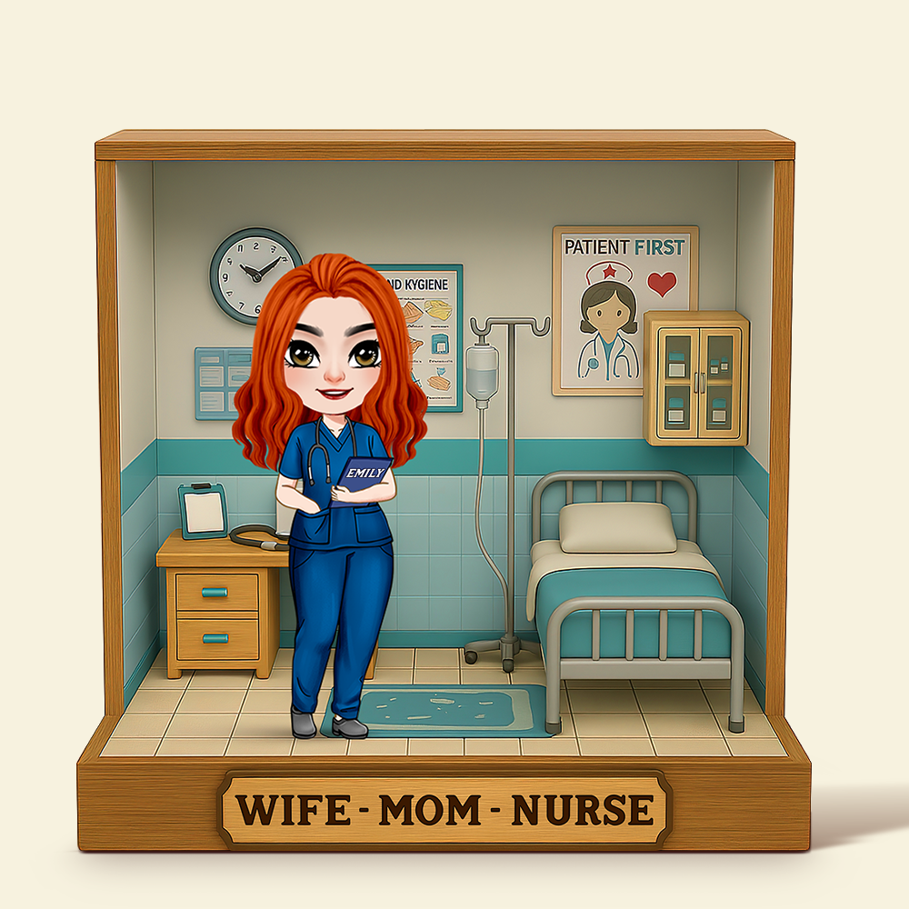Personalized Gifts For Nurse Mom Plaque 04napu150425-Homacus