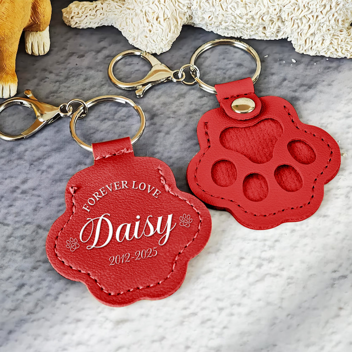 Always With You Pet Fur Storage Keychain - Personalized Memorial Gift For Pet Lovers 08LALU021025-Homacus