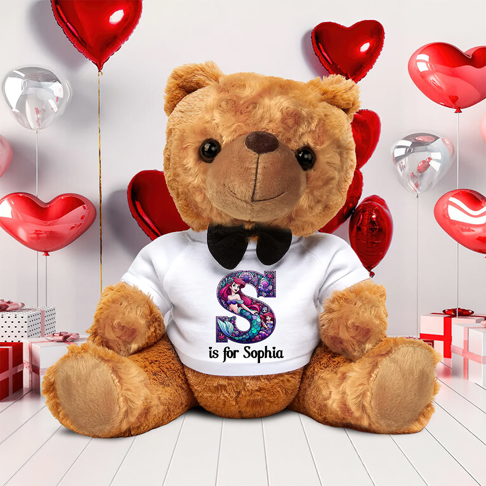 Personalized Gifts For Kids Bear With Shirt Princess Lovers 04xqqn140225-Homacus