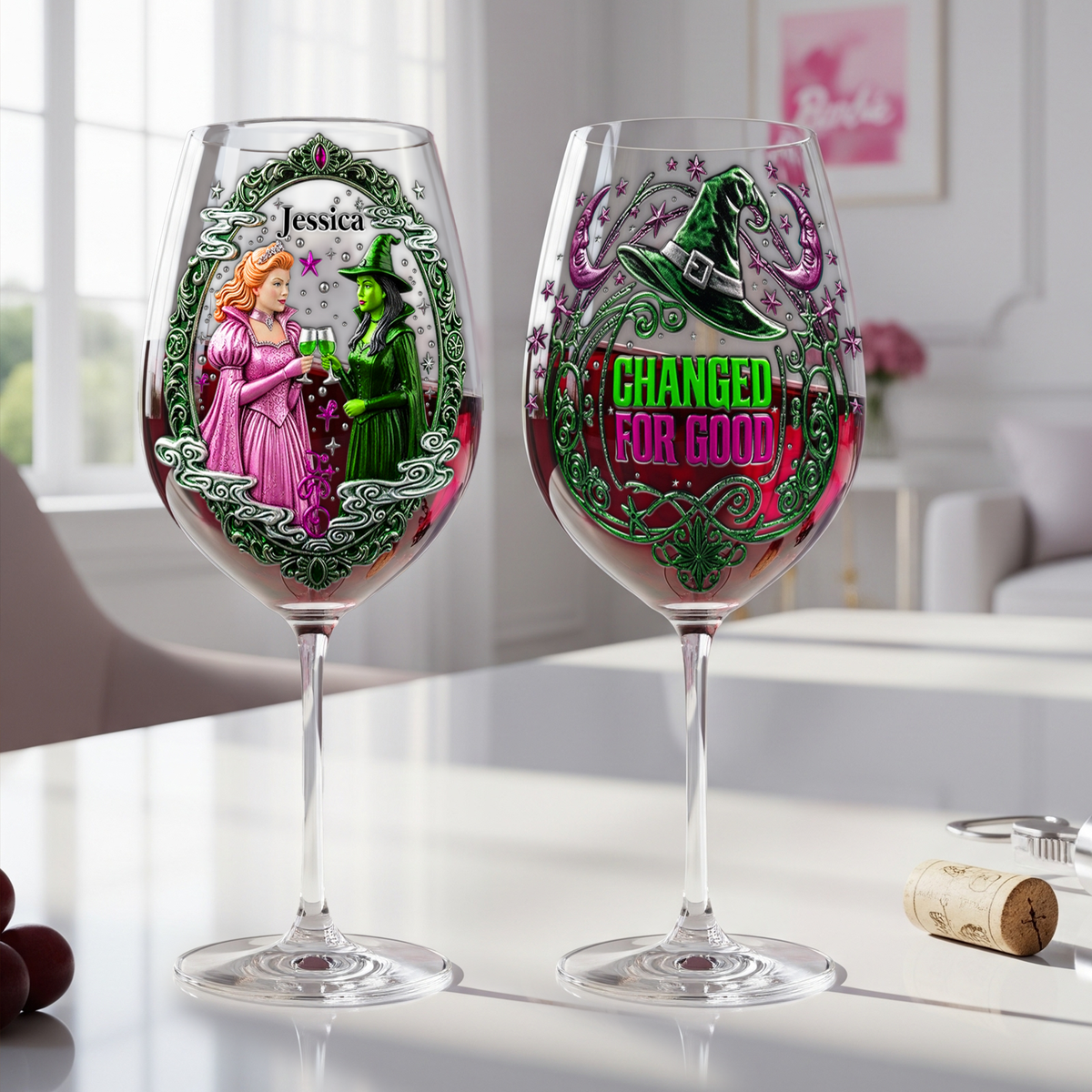 Change For Good Drinking Glass - Personalized Gifts For Fans 01TGLU290825-Homacus