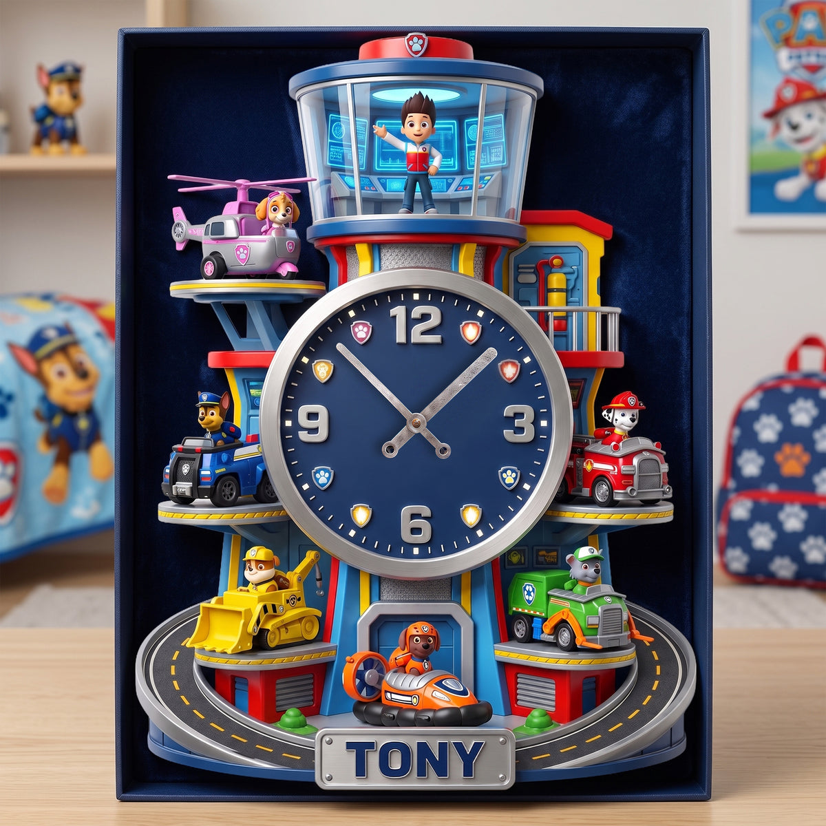 Back To School Gifts For Kids - Personalized Acrylic Hanging Wall Clock 05halu270726