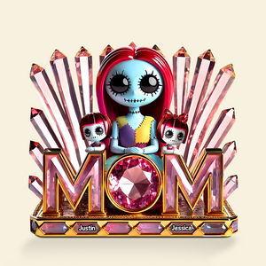 Nightmare Mom Plaque - Personalized Gifts For Mom 03tgpu040425-Homacus