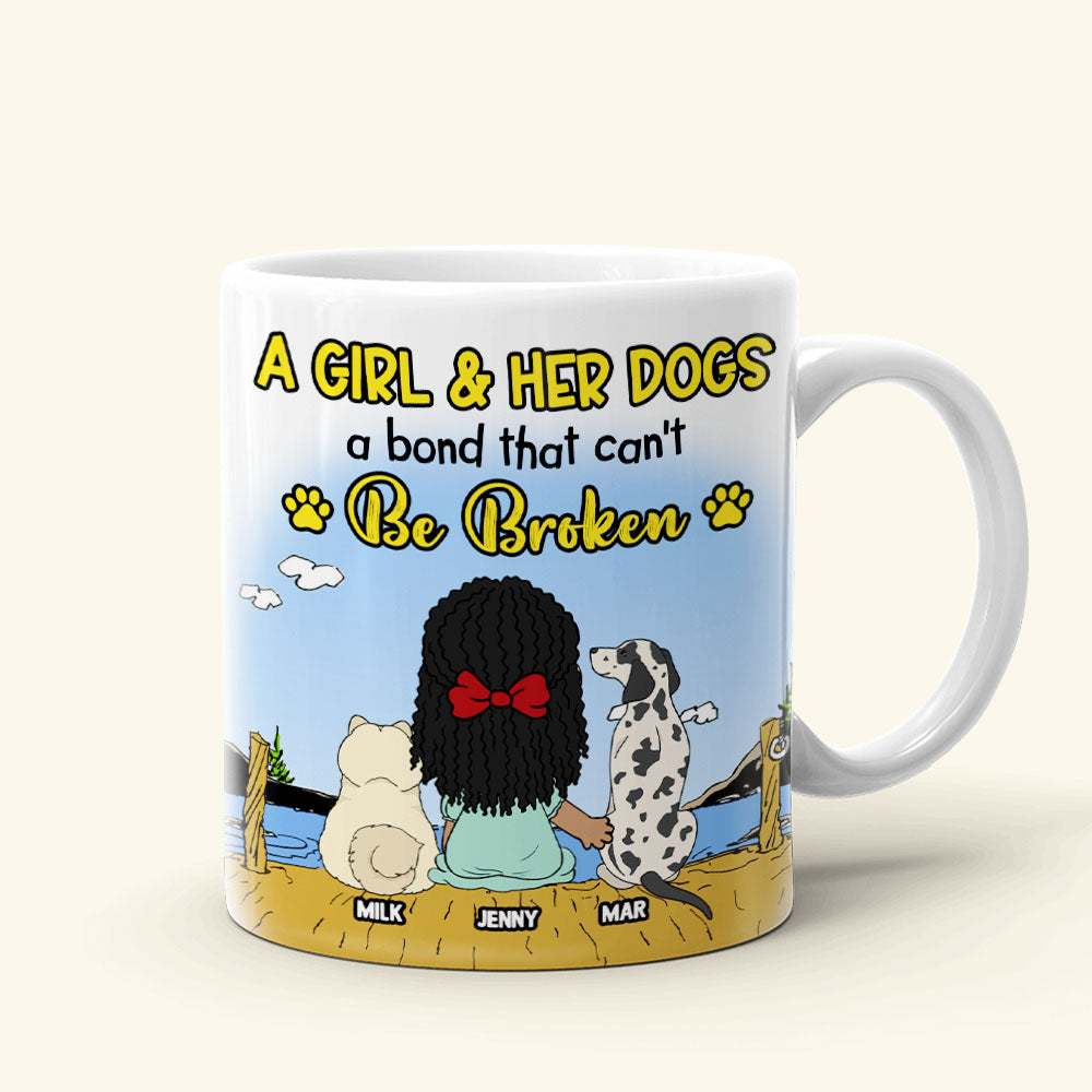 Personalized Gifts For Dog Lovers Coffee Mug 01NAMH250225HG-Homacus