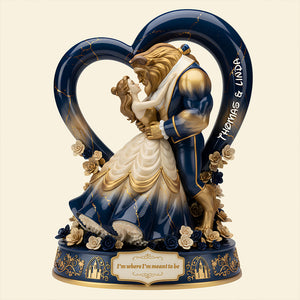 Romantic Couple Acrylic Plaque - Personalized Gifts For Couples 04kidt091225-Homacus