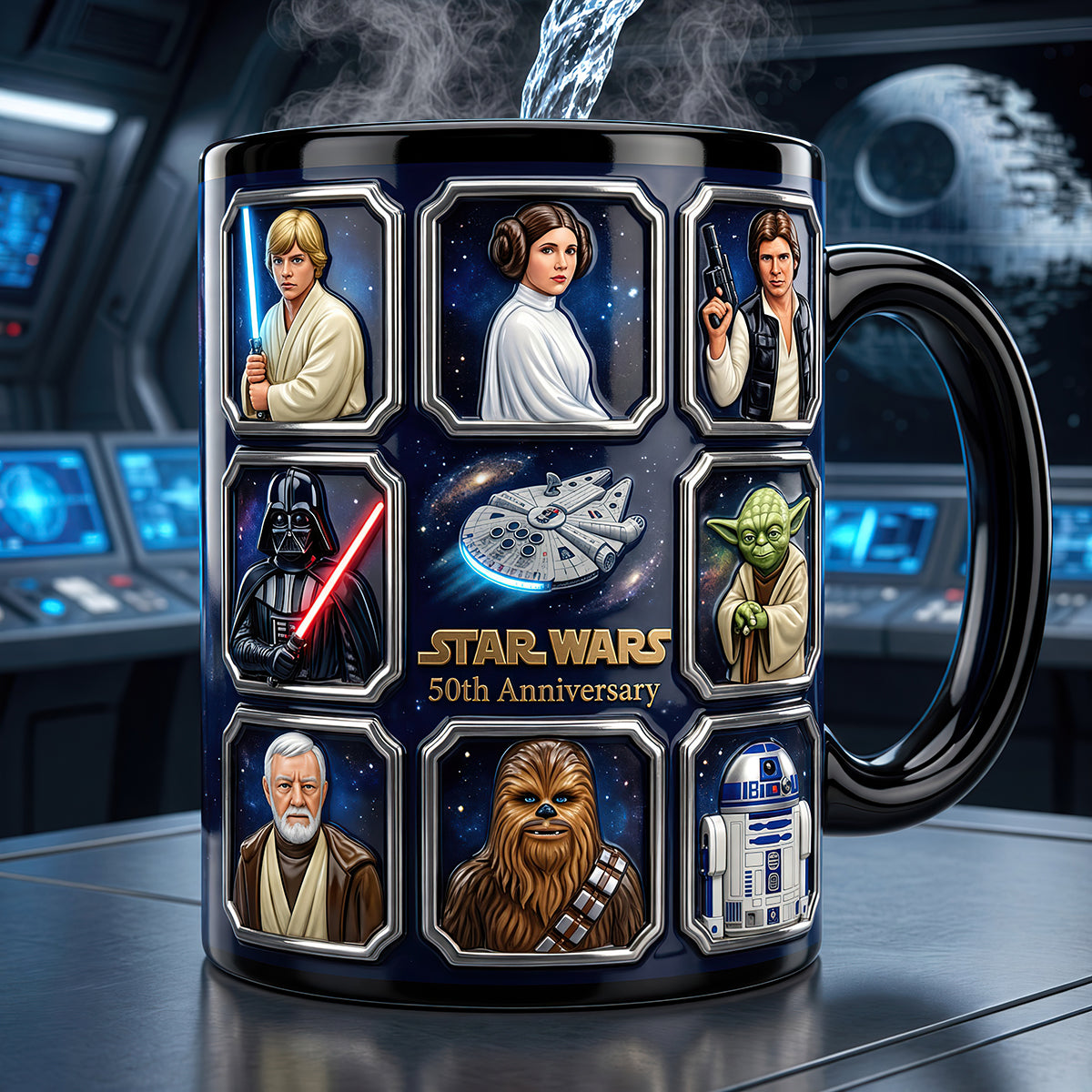 Warriors Precious Journey Merry 50th Anniversary Magic Mug - Personalized Gifts 01nadt141026-Homacus