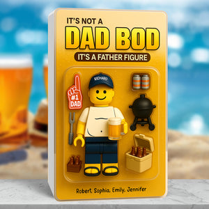 It's A Father Figure Acrylic Plaque Personalized Gifts For Dad 05NAQN070525-Homacus