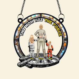 Personalized Gifts For Sci-Fi Mom Suncatcher Ornament 03qhtn130225hhhg-Homacus