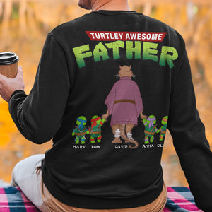Awesome Father Shirt Personalized Holiday Gifts For Dad 03natn080424-Homacus