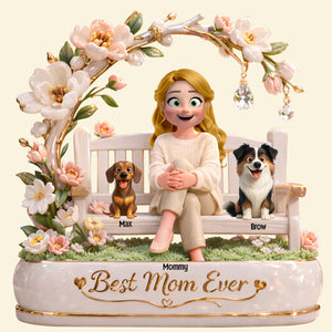 Dog & Cat Mom Acrylic Plaque - Personalized Gifts For Mothers 03totn110326-Homacus