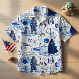 Proud American - Celebrated America 250th Anniversary Hawaiian Shirt - Gifts For Patriots 01pgdt070526-Homacus