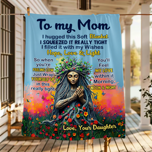 Personalized Gifts For Mom Blanket 05hupu170225 Feel My Love Within It-Homacus
