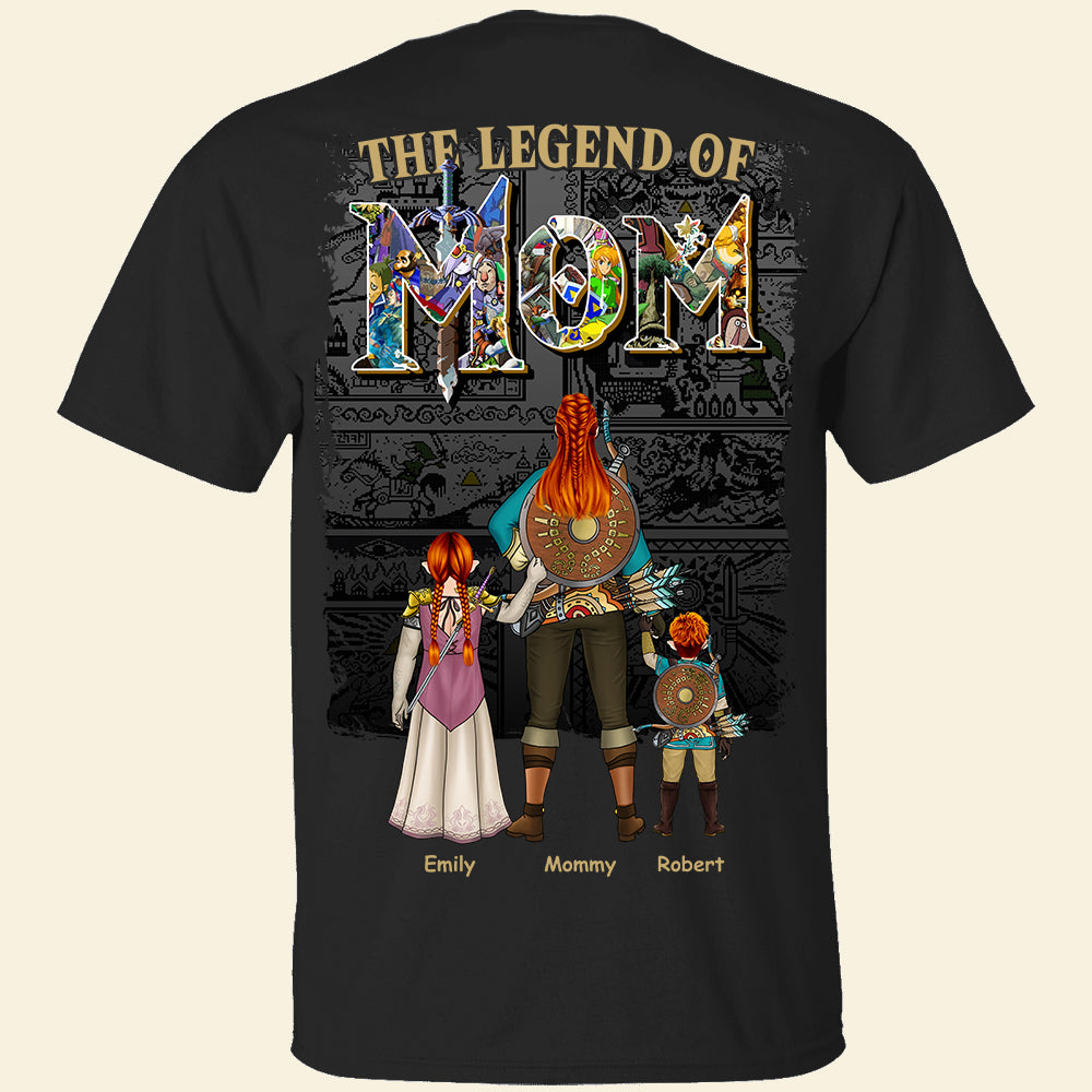 Personalized Gifts For Mom Shirt, Adventure Game Loving Mom Story 01qhdt270325hg-Homacus