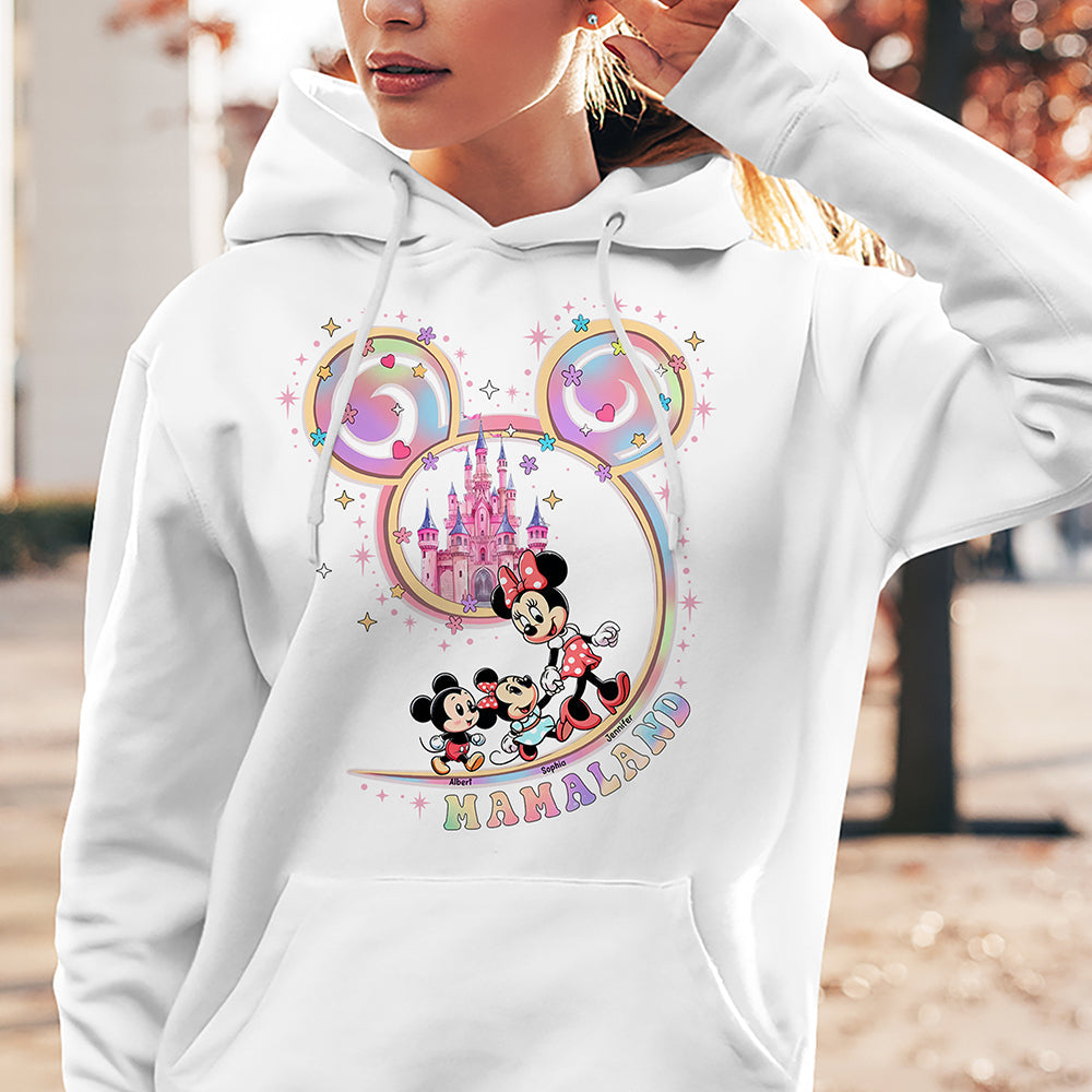 Personalized Gifts For Mom Shirt, Mommy's Dreamy Land 01QHQN310325-Homacus