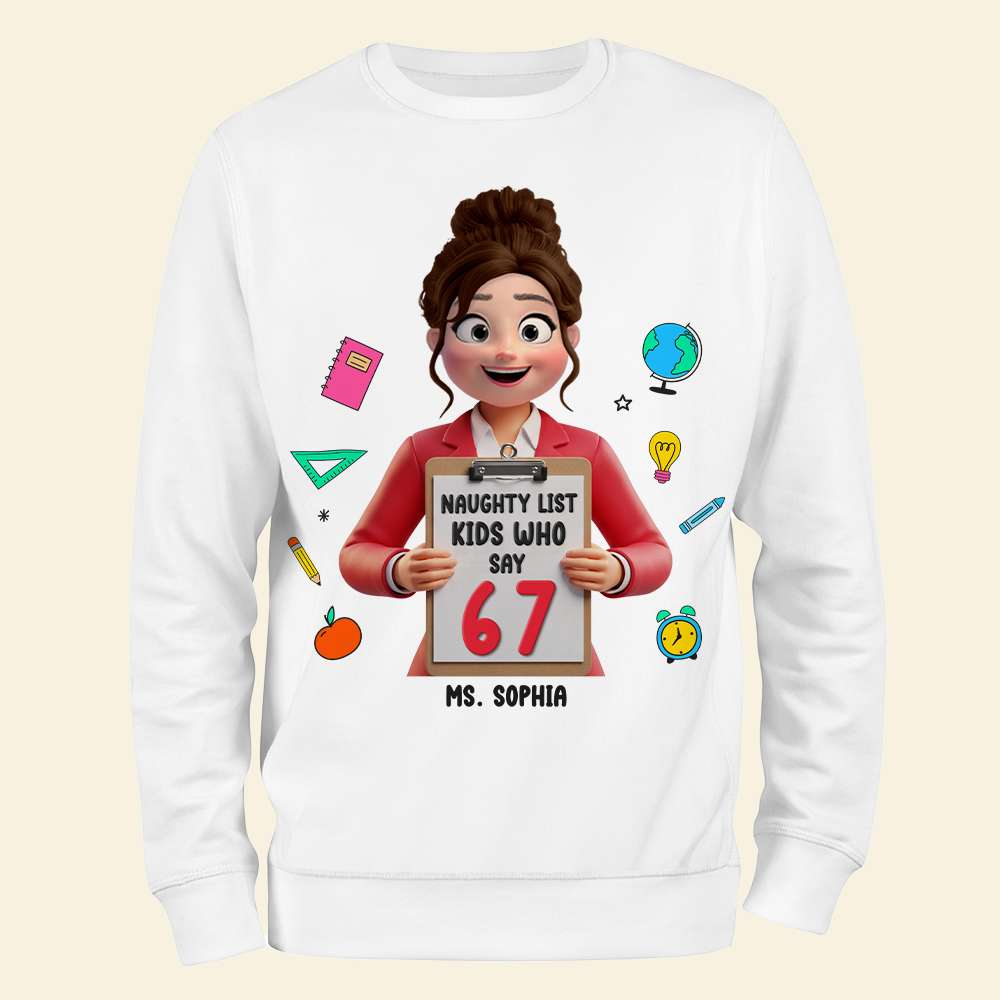 Funny Teacher 2D Shirt - Personalized Gifts For Teachers 01NATN211125-Homacus