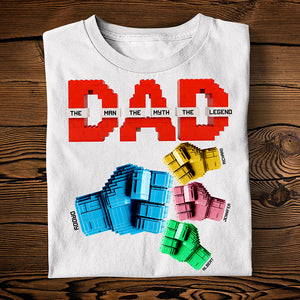 Powerful Punch Dad Shirt - Personalized Gifts For Dad 06OHQN270525-Homacus