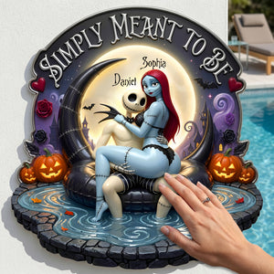 Naughty Couples Metal Sign - Personalized Gifts For Couples 04tylu170626
