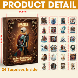 Christmas Family Advent Calendar Acrylic Blind Box - Personalized Gifts For Family 04pata181125-Homacus