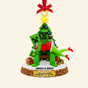 Personalized Gifts For Christmas, Naughty Couple Acrylic Ornament 03tgta110925-Homacus