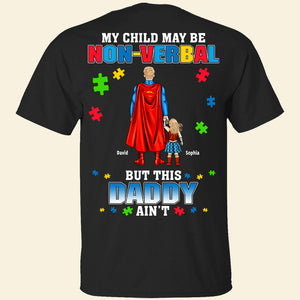 Personalized Gifts For Dad Shirt Autism Kids 03TODT070325PA-Homacus