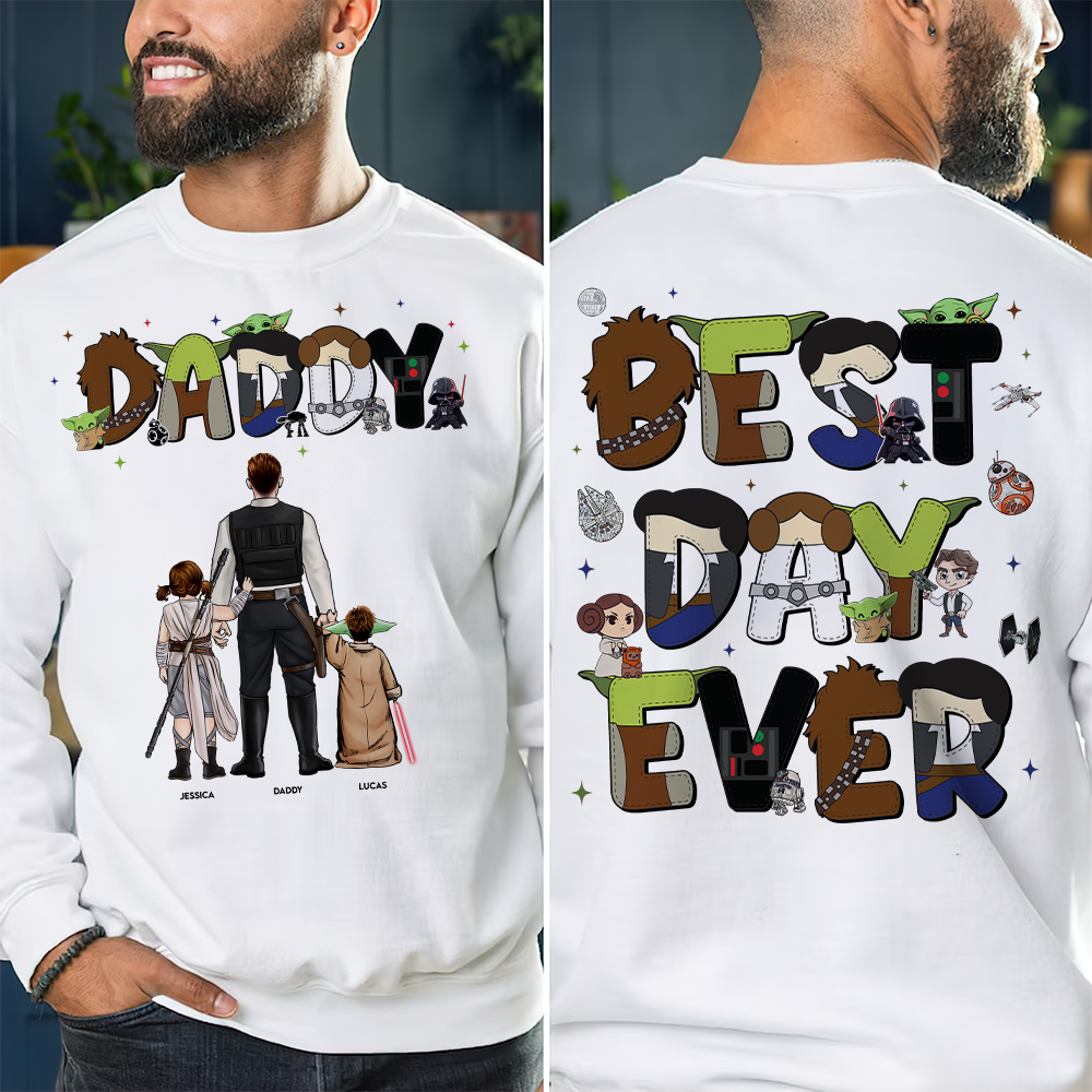 Galaxy Dad Shirt - Personalized Gifts For Dad 06HUPU280325HHHG-Homacus