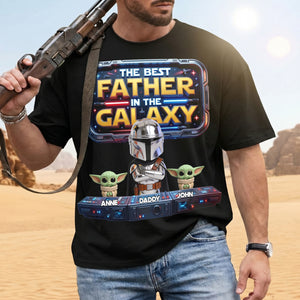 Future Warrior Dad Shirt - Personalized Gift For Dads 01NALU180526-Homacus