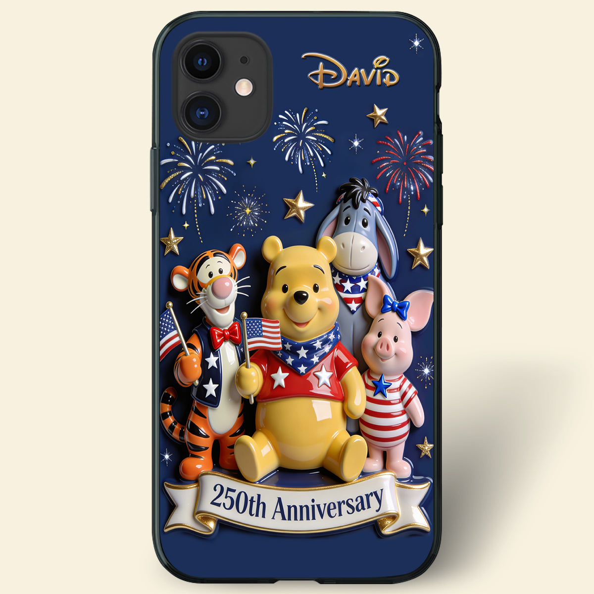 250th Anniversary Phone Case - Personalized Gifts For Celebration Phone Case 02PGTN160326-Homacus