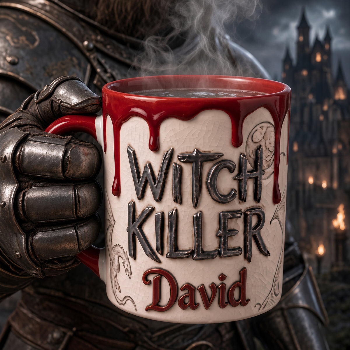 Dark Fantasy Coffee Accent Mug - Personalized Gifts 03hulu190826-Homacus