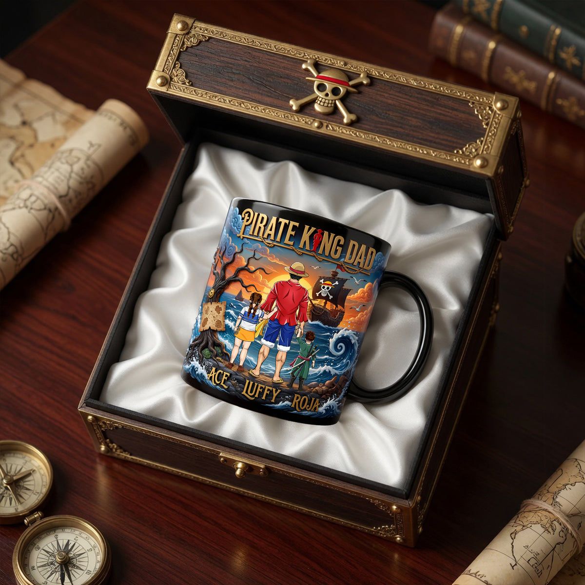 Enthusiastic Adventure Dad Magic Mug - Personalized Gifts For Dads 06tylu090526-Homacus