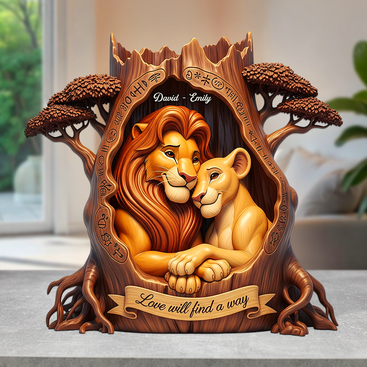 Couple Acrylic Plaque - Personalized Gifts For Couple 04ohpu070725-Homacus