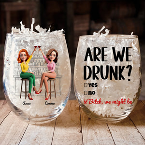 Cheers & Chaos Glass Egg Cup Personalized Gifts For Best Friends 02NADT020725-Homacus