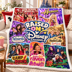 Raised On Fantastical World Blanket - Personalized Christmas Gifts 01halu121026-Homacus